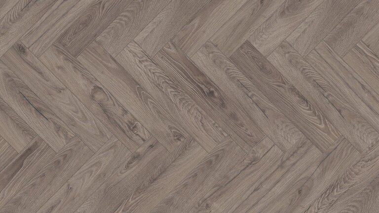 Kaindl Laminatboden Raby-Oak Herringbone 630x126mm | © M. KAINDL GmbH