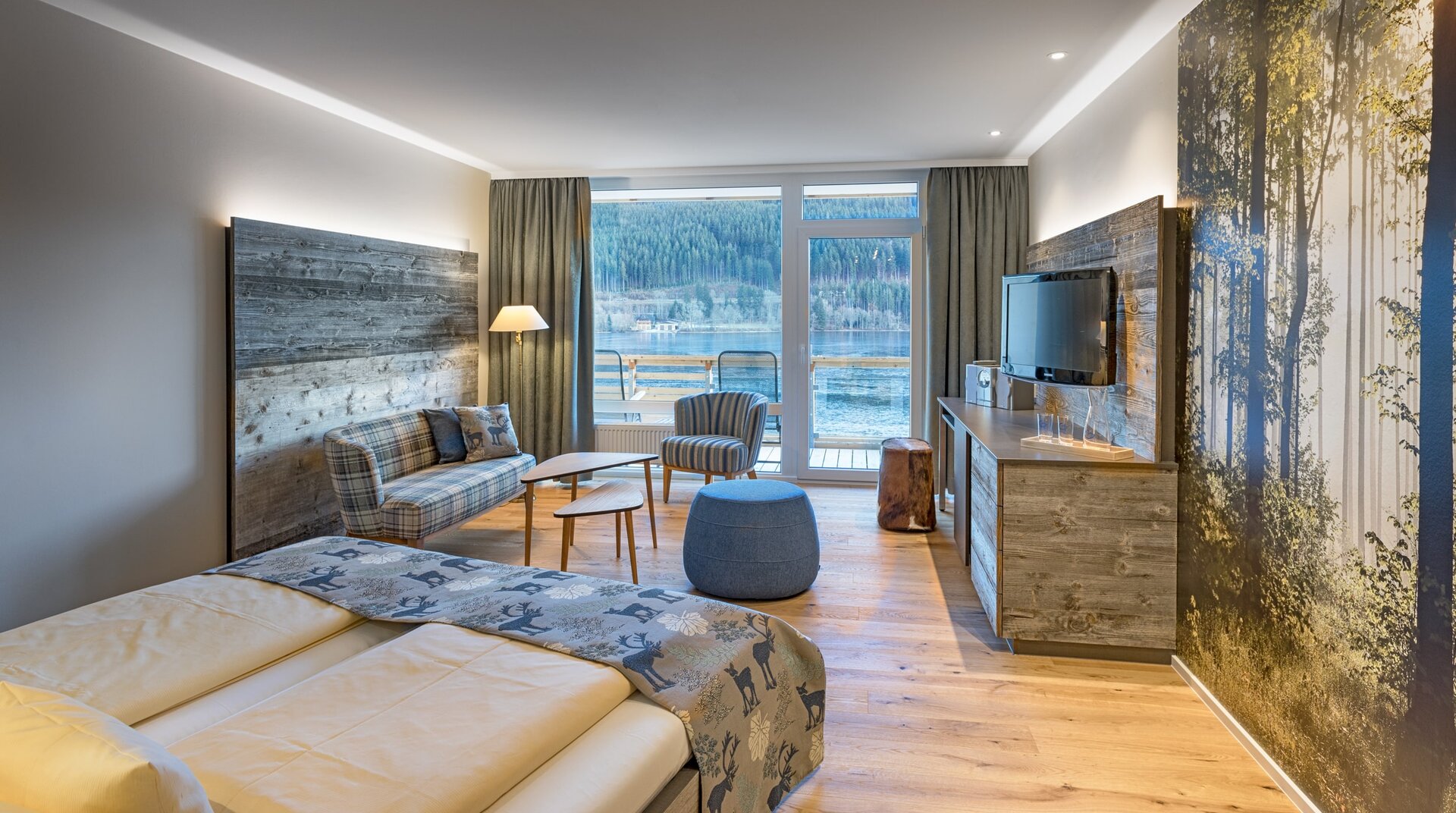 Seehotel Wiesler, Doppelzimmer, mit Blick auf den See